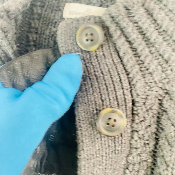 LL Bean Signature Cable Knit Cardigan – Timeless Texture in Pure Cotton - Picture 8 of 17